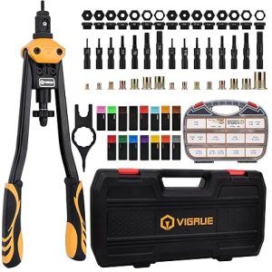 VIGRUE 16'' Rivet Nut Tool Kit Nutserts Rivnut Hand Tool Set