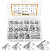VIGRUE 535Pcs M3-M6 Size Hexagon Socket Head Cap Screws Bolts Nuts Washers Set