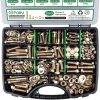 FOLIV 523Pcs Grade 8 Heavy Duty Hex Bolts Nut and Bolt Sets