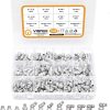 VIGRUE 245Pcs Grease Fittings Set,Standard Grease Fittings Grease Zerks