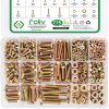 FOLIV 775Pcs Grade 8.8 M6 M8 M10 Heavy Duty Metric Hex Bolts Nuts Washers Set